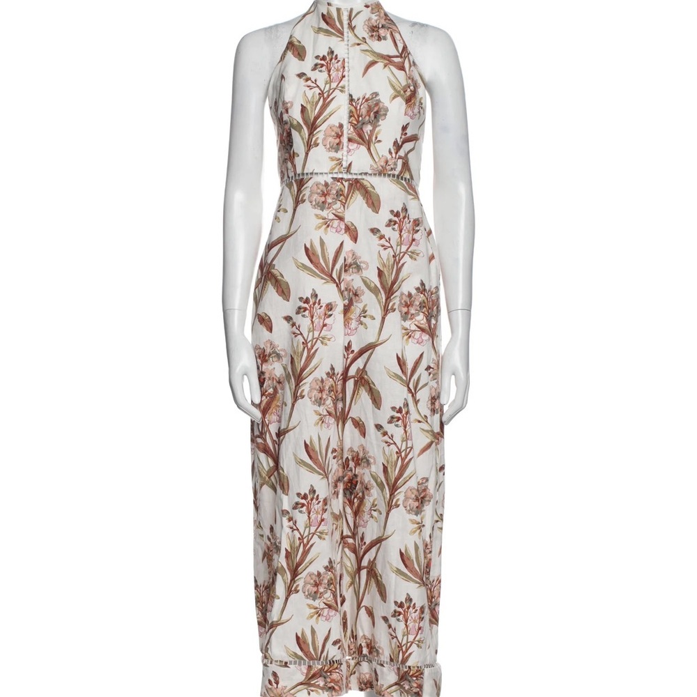 Zimmermann floral halter jumpsuit